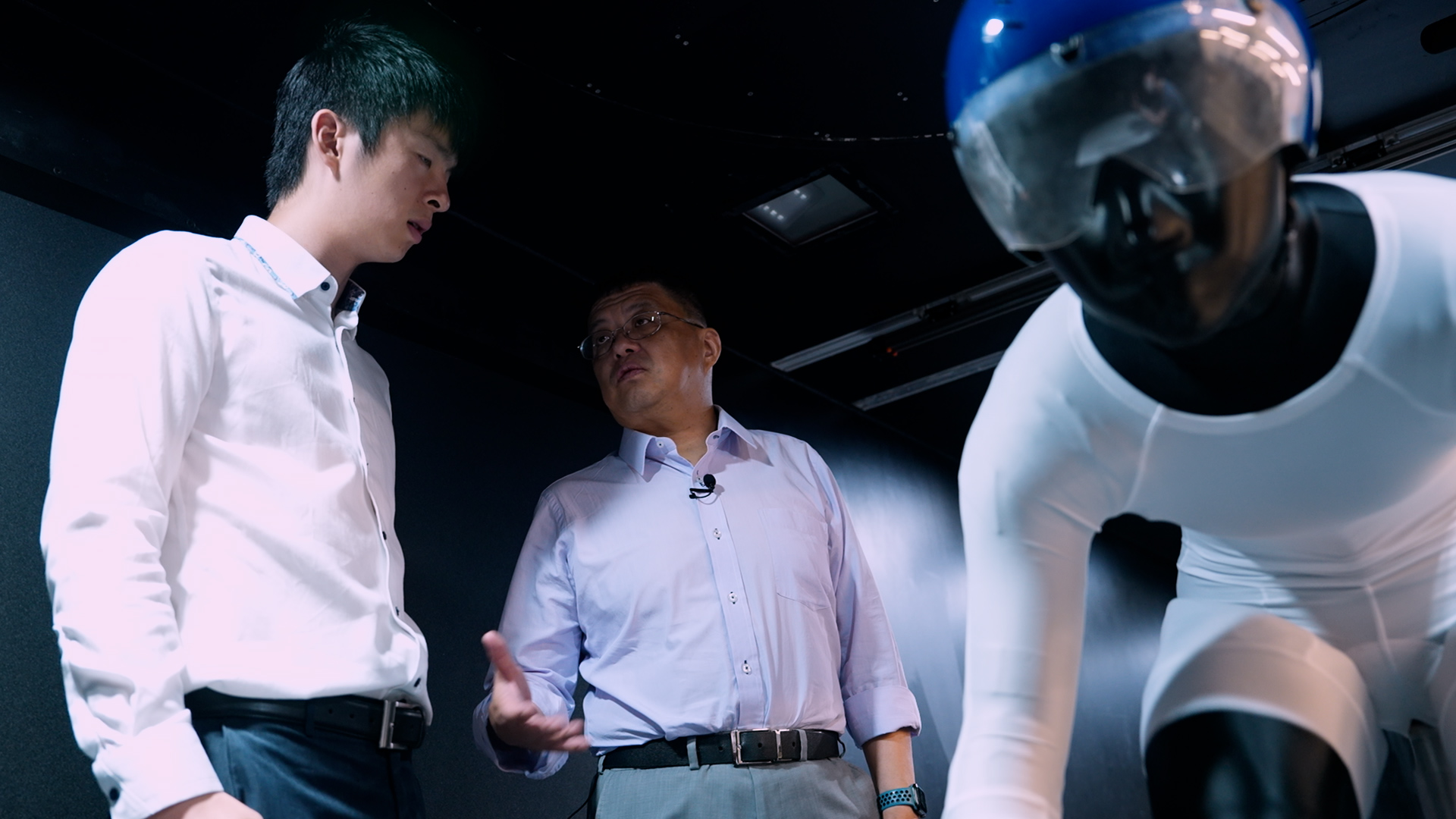 The research team headed by Prof. Zhang has been conducting various experiments for the Hong Kong Cycling Team in this wind tunnel laboratory since 2018.