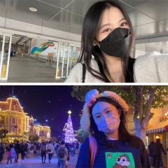 上：譚朋美、下：謝妞