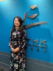 Shirley Tsang, director of rehabilitation services from the Hong Kong Society for the Blind