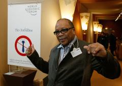 Quincy Jones (photo by World Economic Forum)