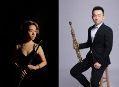 Lin Xiaoyu (flute) & Zhang Ding (saxophone) 林笑語（長笛）及張鼎（薩克管）