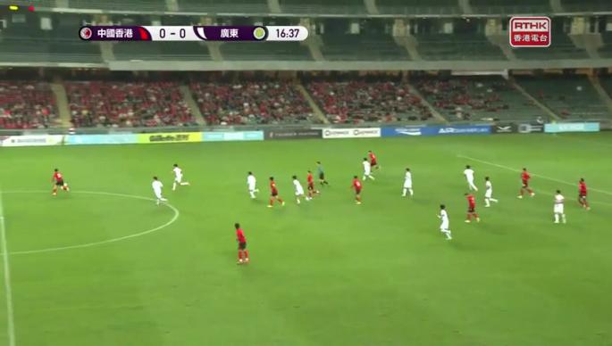 第44屆省港盃(首回合)：中國香港 VS 廣東