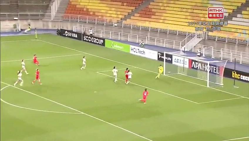 東亞足球錦標賽：韓國 vs 中國(女子組)精華