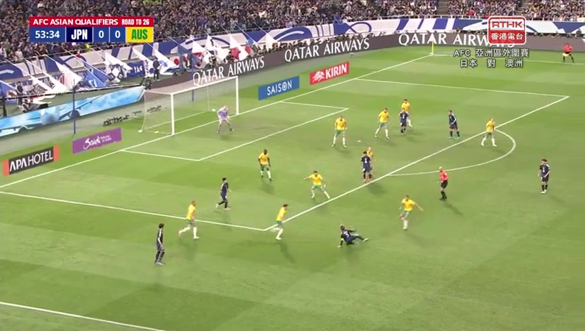 日本 vs 澳洲
